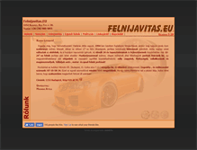 Tablet Screenshot of felnijavitas.eu